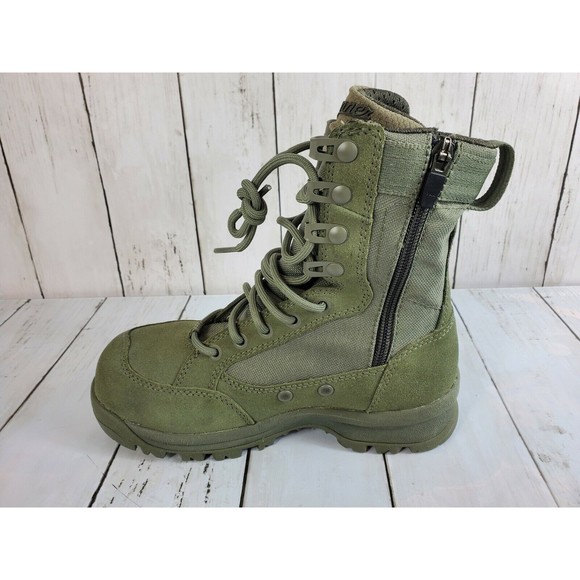 Danner Tanicus Zip Boots 55321 Men's Size 3 Sage Green High Non Metallic Toe - Picture 3 of 11